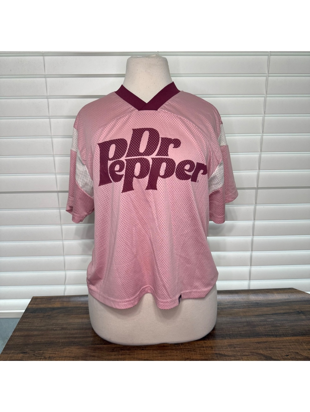 Dr Pepper Mesh Jersey Shirt Size XS